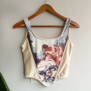 Renaissance Painting Corset Top